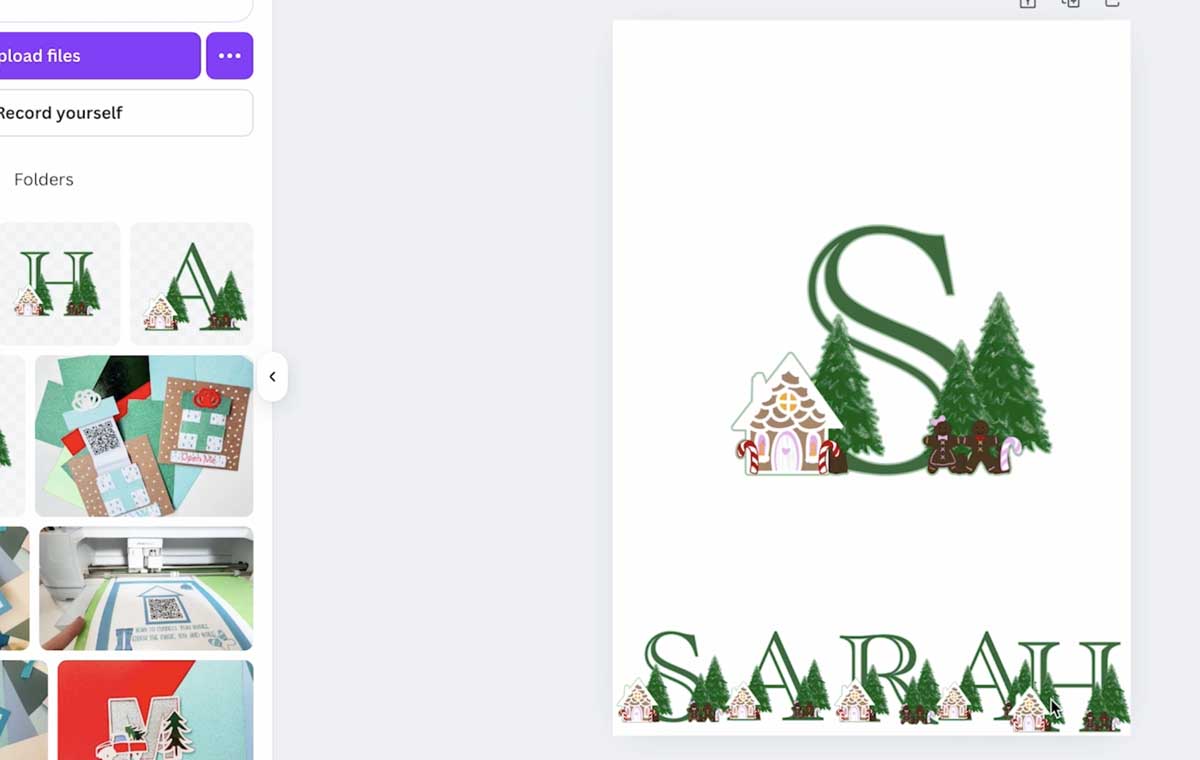 Add your letter