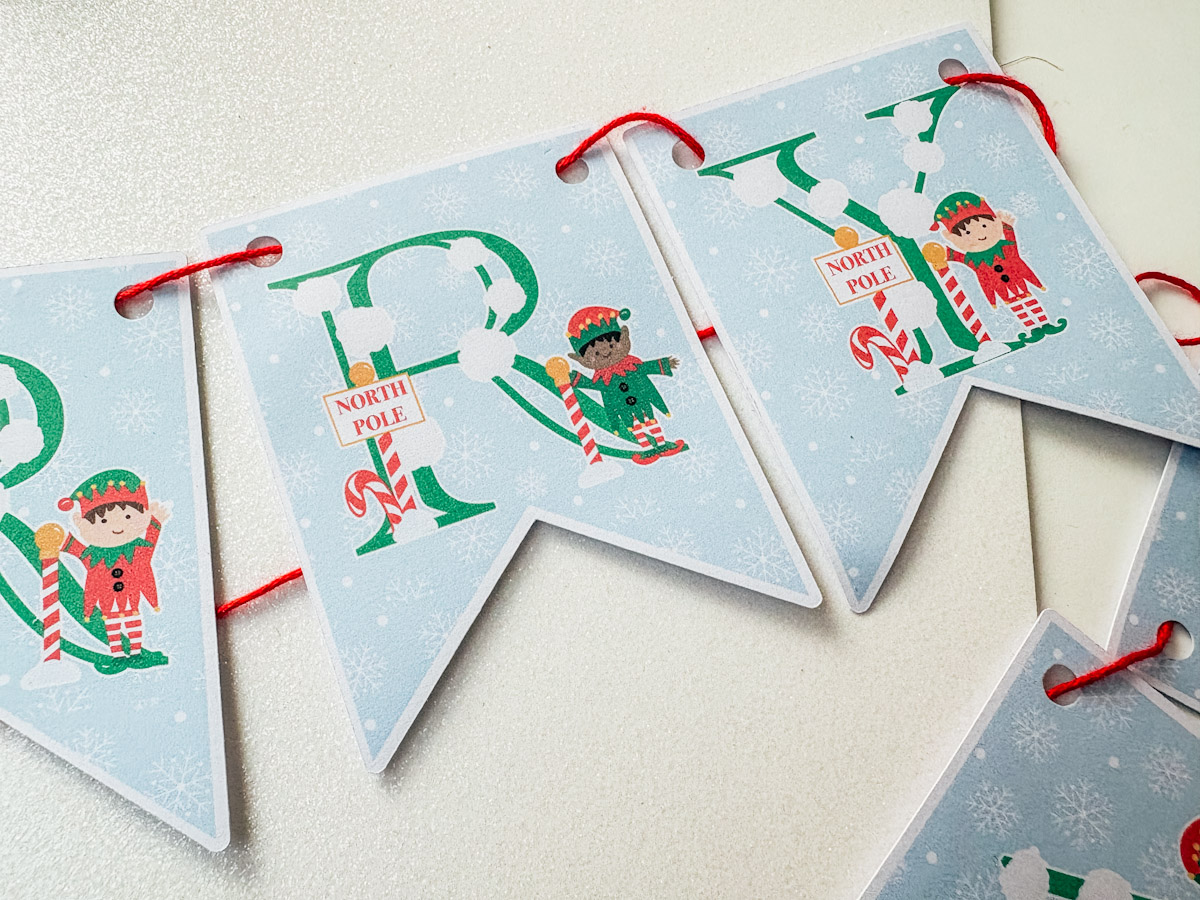 Free ELf Alphabet and number set