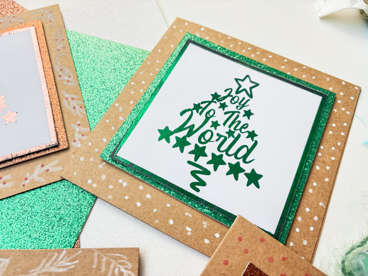 Foil Christmas Card Tutorial