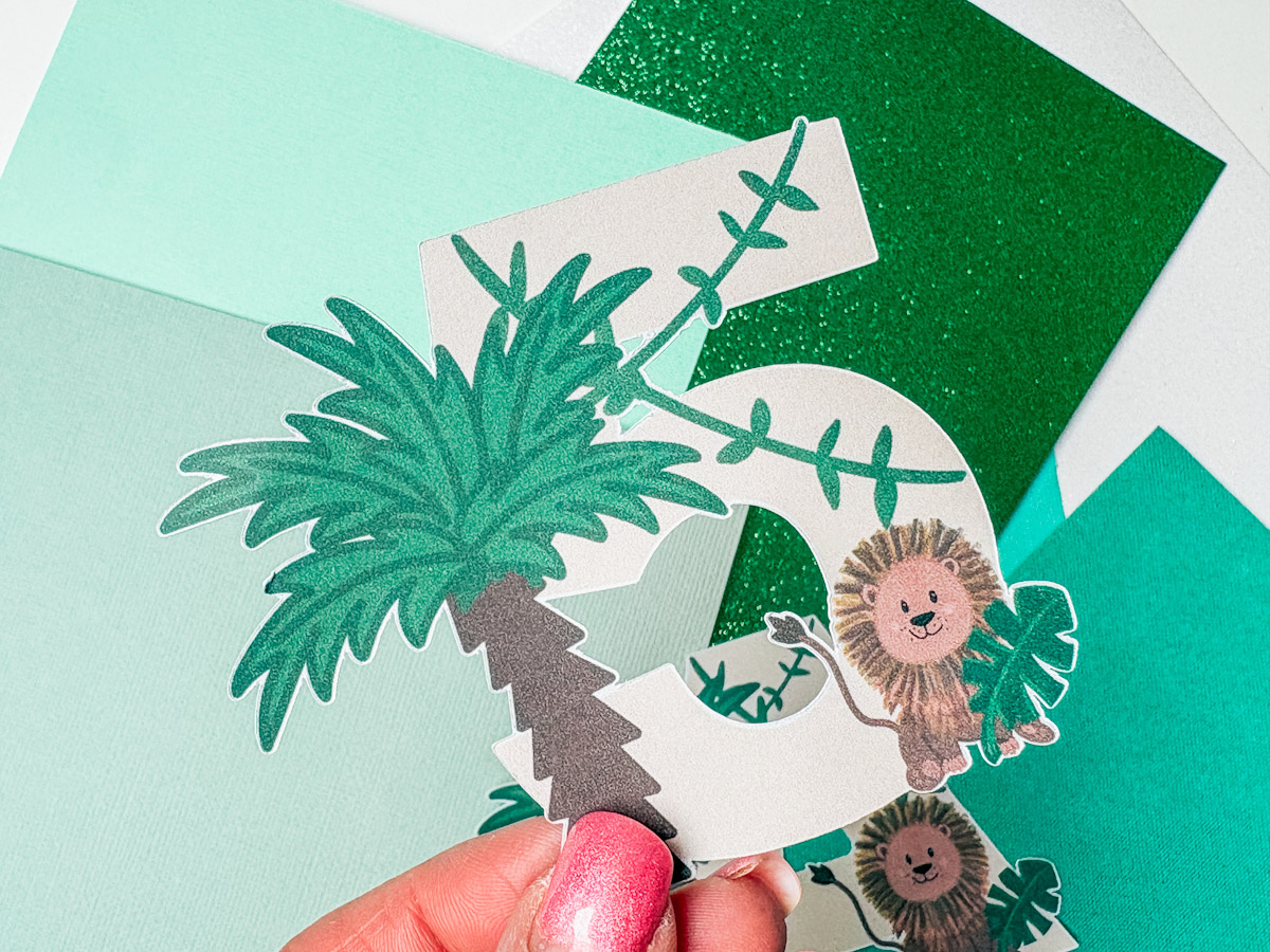Free Cute Jungle Lion Alphabet and Number Set for Cricut and Silhouette