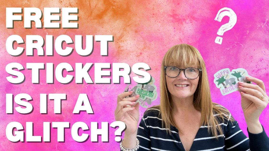 Cricut Sticker Feature is now free in Design Space