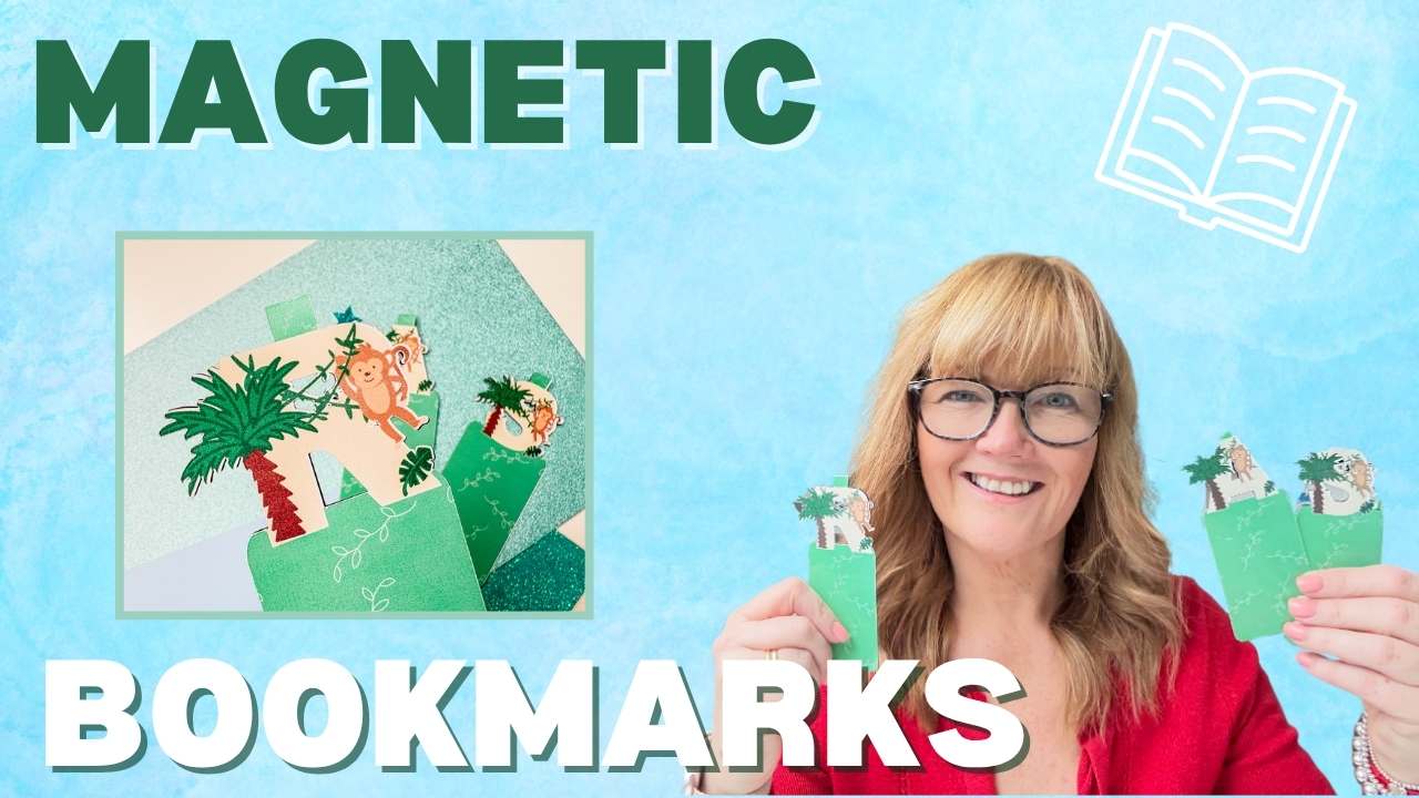 How to make easy Magnetic Bookmarks in Crucut design space and personalise them -2
