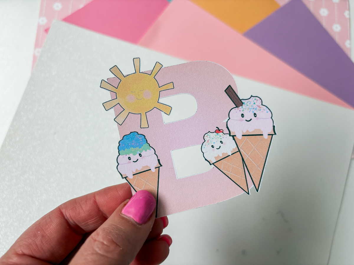 Ice Cream alphabet