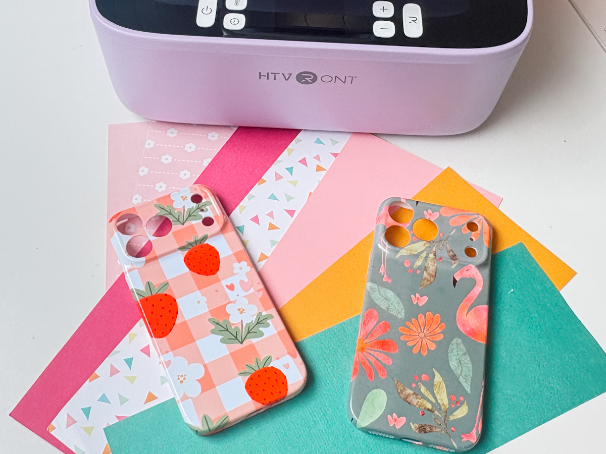HTVRONT H17 Phone Case Heat Press Review: Custom Phone Cases and Sublimation Badges ⋆ Extraordinary Chaos