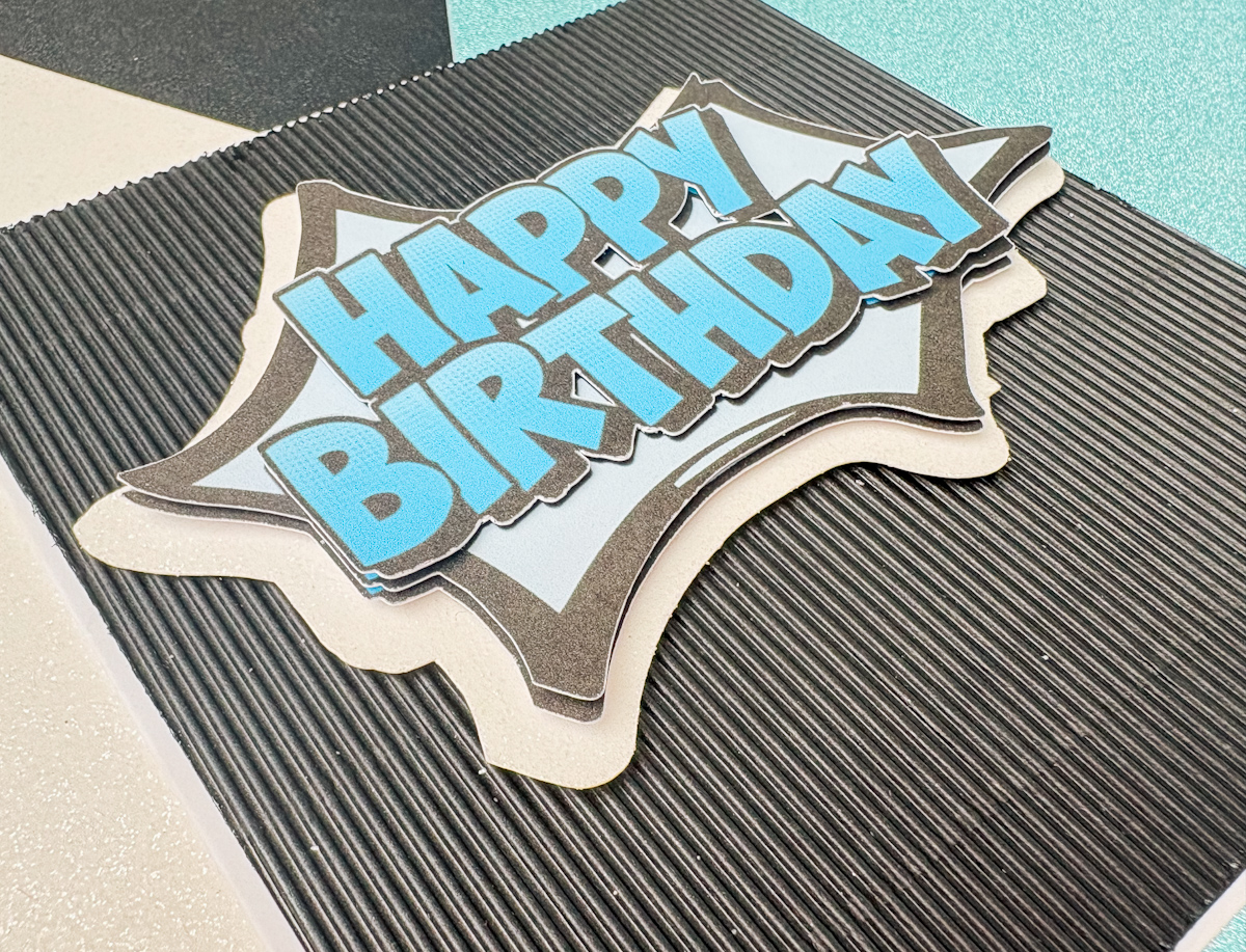 Layered Card step by Step tutorial
