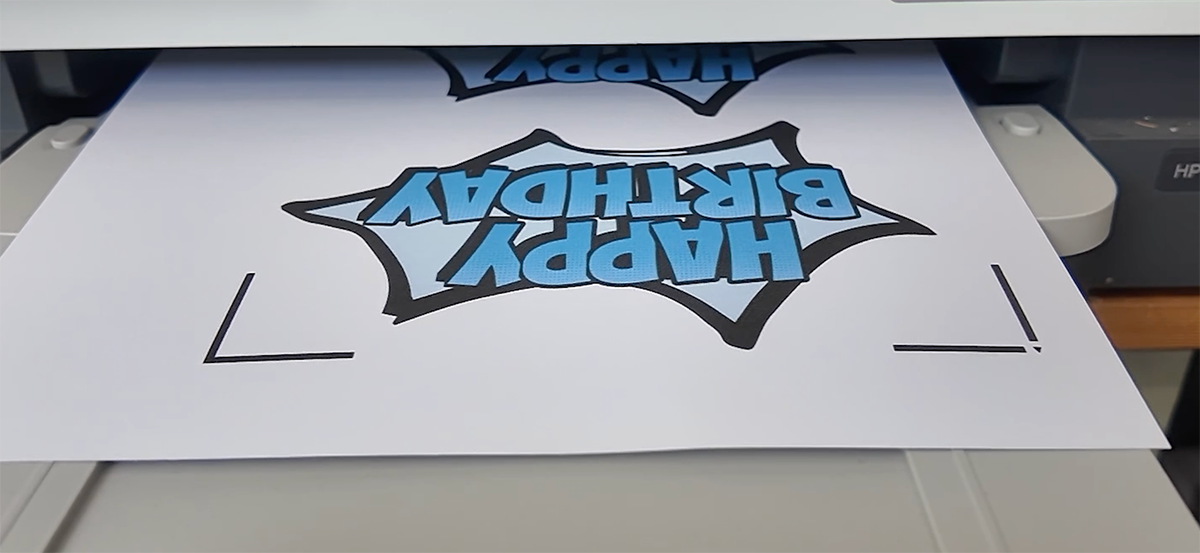 Print your card front